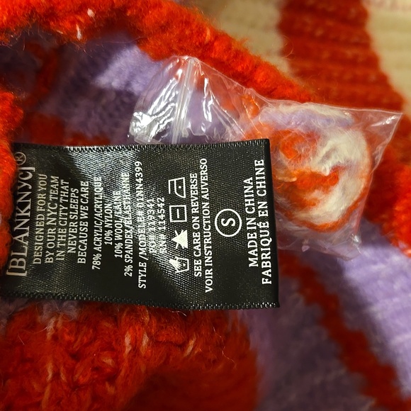 NWT Blank NYC Good Mood Sweater - Picture 6 of 7